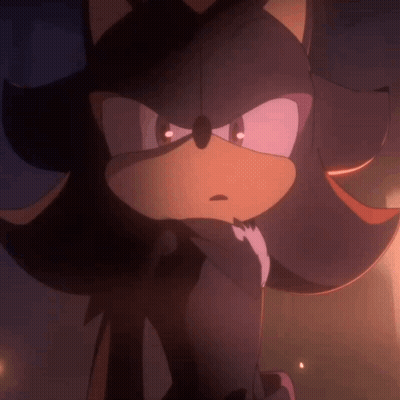 Serious Shadow The Hedgehog GIF