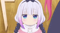 Serious Talking Kanna GIF