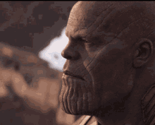 Serious ThanosAvengers Infinity War GIF