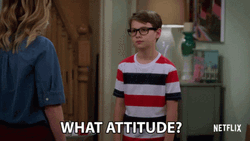 Serious What Attitude Finn Carr GIF