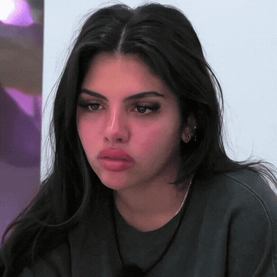 Serious Woman Close Up GIF