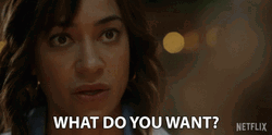 Serious Woman What Do You Want GIF