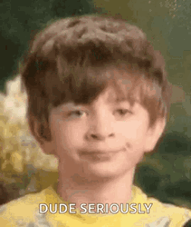 Seriously Dude Boy Smile Don’t Believe You GIF