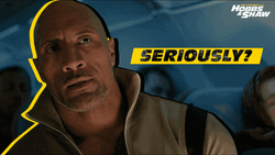 Seriously Trash Talk The Rock Hobbs And Shaw  GIF