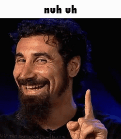 Serj Tankian Uh Uh GIF