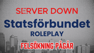 Server Down Statsforbundet Roleplay Felsökning Pagar