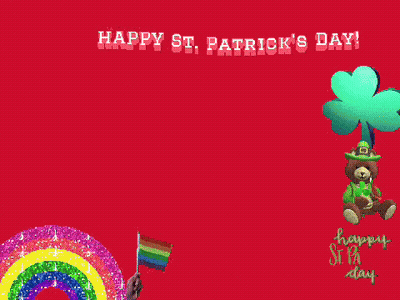 Sesame Street Elmo Holding Rainbow Flag Candy Cane GIF