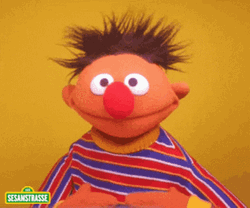 Sesame Street Ernie Thumbs Up GIF