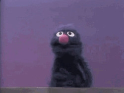 Sesame Street Grover Pass Out GIF