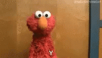 Sesame Street Muppet Monster Elmo But Why  GIF