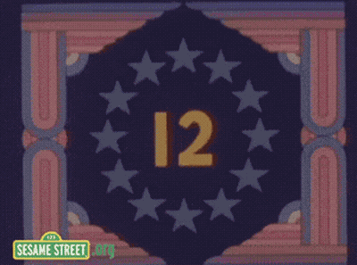 Sesame Street Number Count Pinball GIF