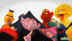 Sesame Street Number Of The Day Six GIF