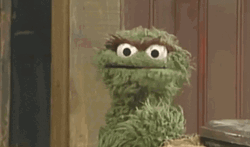 Sesame Street Oscar Grouch Online GIF