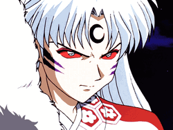 Sesshomaru And His Red Eyes GIF