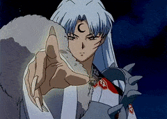 Sesshomaru Using His Claws GIF