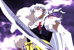 Sesshomaru Using His Sword GIF