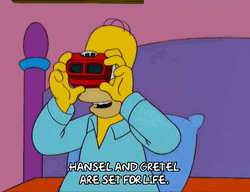Set For Life Homer Simpson GIF