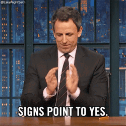 Seth Meyers Magic 8 Ball GIF