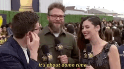 Seth Rogen Its About Damn Time GIF