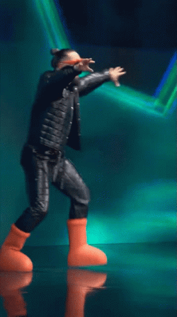 Seth Rollin Big Boots Stomp GIF