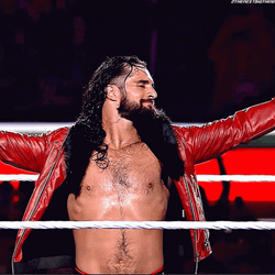 Seth Rollins Being Proud GIF