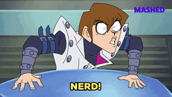Seto Kaiba Screaming Nerd GIF