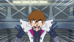 Seto Kaiba Talking Loudly GIF