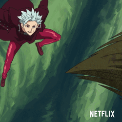 Seven Deadly Sins Ban Battle Scene GIF
