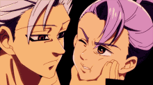 Seven Deadly Sins Ban Slapping Jericho  GIF