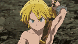Seven Deadly Sins Meliodas Sword GIF