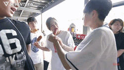Seventeen Street Food Eating GIF