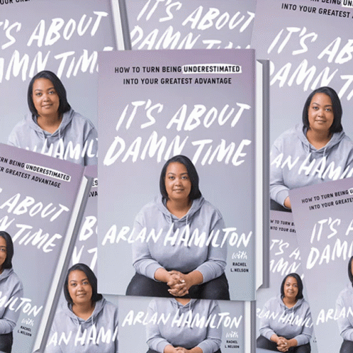 Several Copies Of The Book It 'S About Damn Time GIF