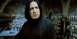 Severus Snape Magic Wand GIF