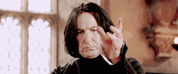 Severus Snape Sleeves GIF