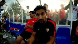 Sevilla Fc Smiling Player GIF