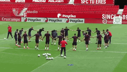 Sevilla Fc Warm Up GIF