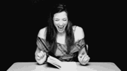Sexy Actress Stoya Laughing Out Loud GIF