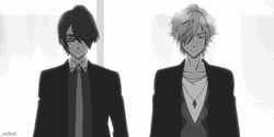 Sexy Anime Brothers Conflict Twin GIF