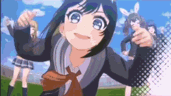 Sexy Anime D4DJ: First Mix GIF