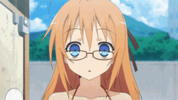 Sexy Anime Mayo Chiki Blink  GIF
