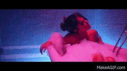 Sexy Becky G Shower Bath Tub GIF