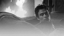 Sexy Couple Fireplace Cuddle  GIF