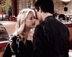 Sexy Couple Intimate Public Kiss GIF