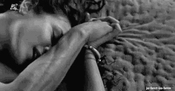 Sexy Couple Kissing Hands  GIF