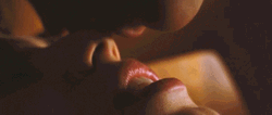 Sexy Couple Mouth To Mouth  GIF
