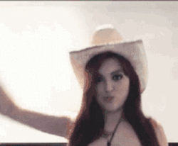 Sexy Cowgirl Yeehaw GIF