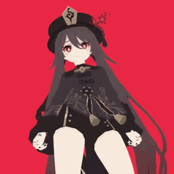 Sexy Dance Anime Hu Tao GIF