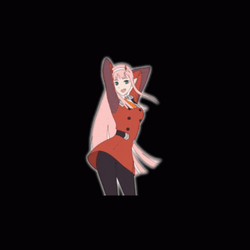Sexy Dance Anime Zero Two GIF