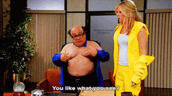Sexy Danny Devito Stripping GIF