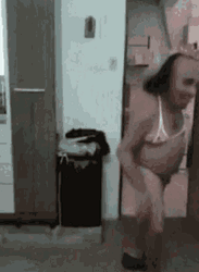 Sexy Funny Man In Bikini  GIF